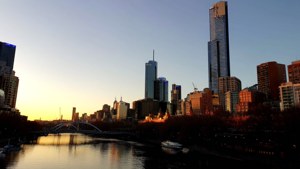 Eureka Tower Sunset