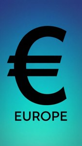 Europe Typography Euro