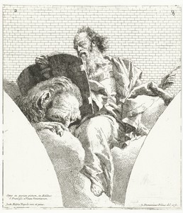 Evangelist Marcus met leeuw