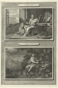 Evangelisten Lucas en Johannes