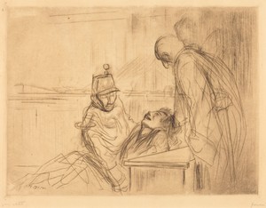 Evanouissement à l'audience (Fainting at the Hearing)