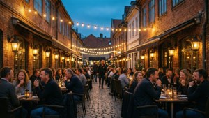 Evening Dining District
