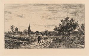 Evening Landscape (Return to the Lodgings)