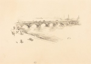 Evening, Little Waterloo Bridge