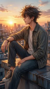 Evening Rooftop