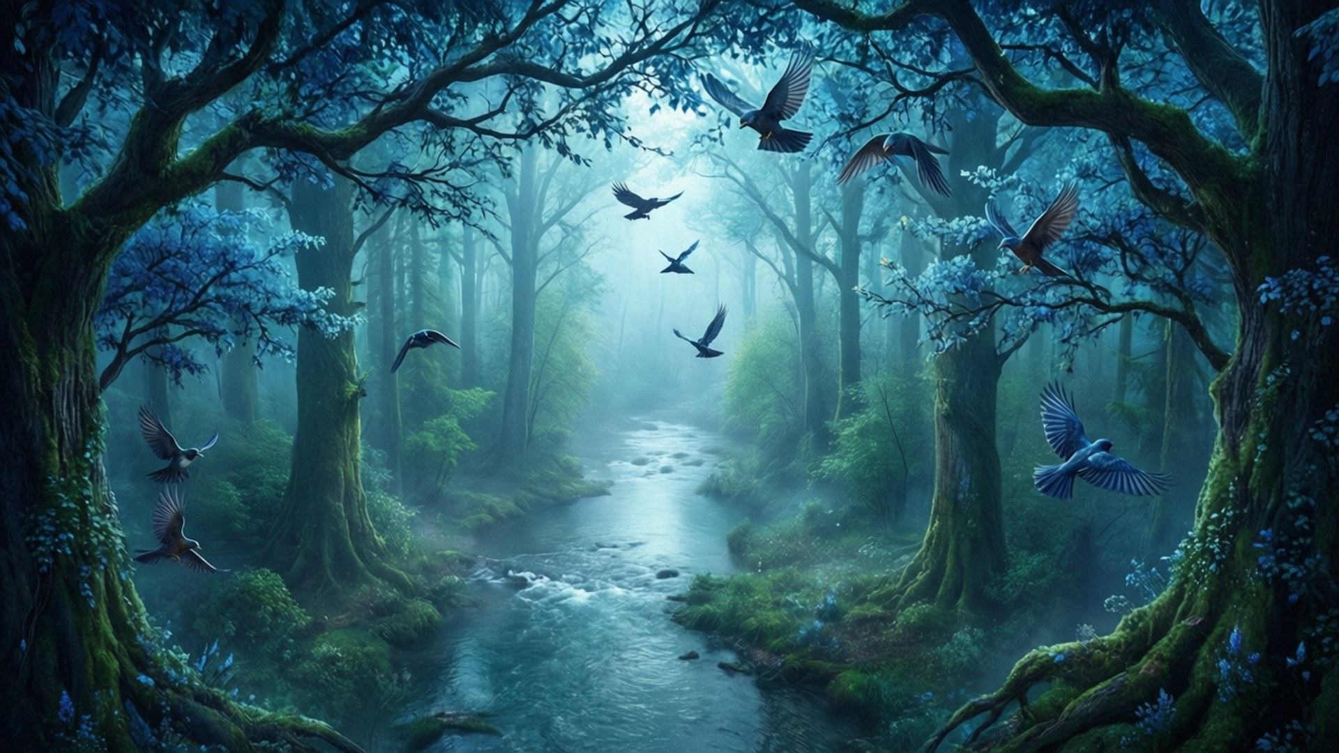 Everdell Canopy Dream by Wallpapers.art Studio