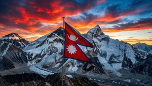 Everest Summit Flag