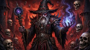 Evil Wizard Dark Magic