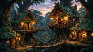 Ewok Tree Village