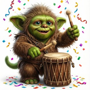Ewok with Drum