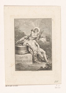 Ex libris van David Friedländer