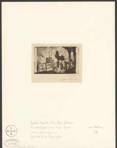Ex libris van Gustave Coquiot