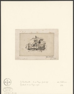 Ex libris van J. Cartault