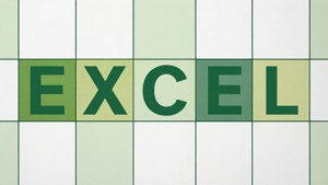 Excel Word from Colored Cells
