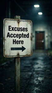 Excuses Accepted Here