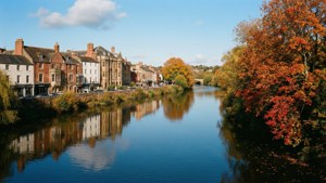 Exe River Reflection