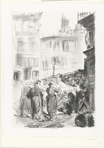 Executie door vuurpeloton van aanhangers van Paris Commune