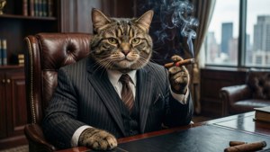 Executive Boss Cat