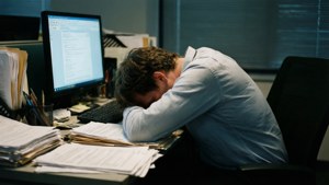 Exhausted at Work