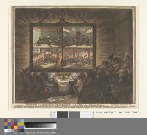 Exhibition of a Democratic Transparency, -with its Effect upon Patriotic Feelings