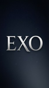 EXO Typography Silver