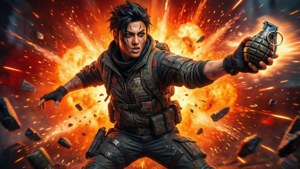 Explosive Grenade Throw