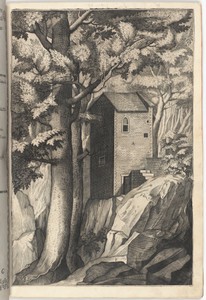 Exterior View of the Chapel of the Cardinal (Veduta esterna della cappella del cardinale) [plate G]
