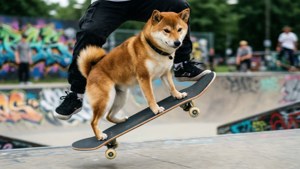 Extreme Skater Shiba