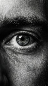 Eye Macro B&W