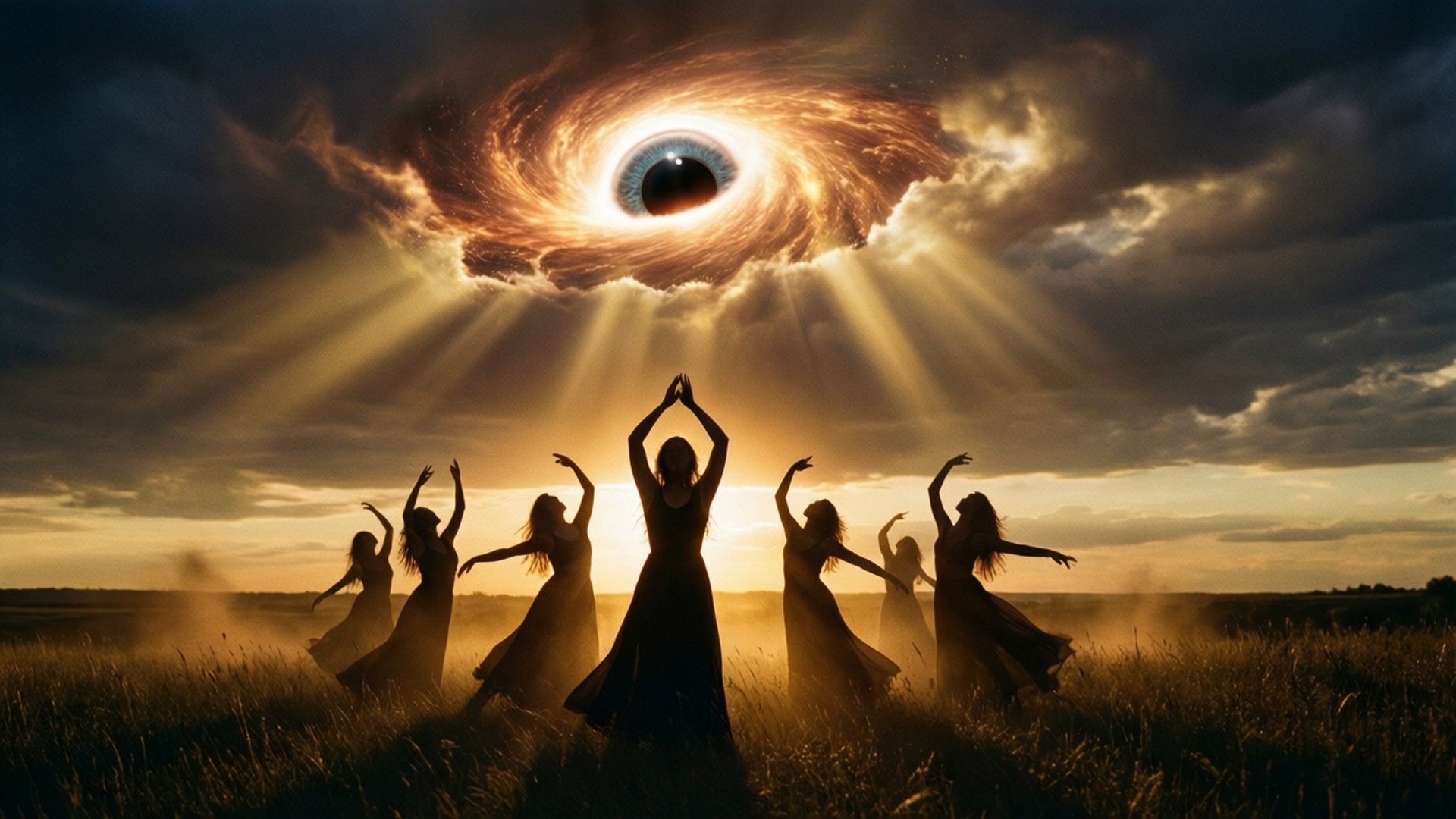 Eye of the Storm by Wallpapers.art Studio