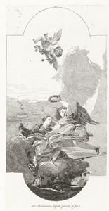 Faam kroont deugd met lauwerkrans