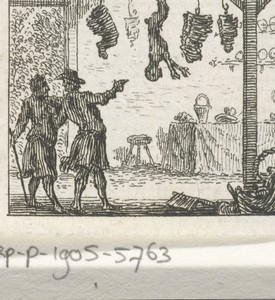 Fabel van de aap bij de slager
