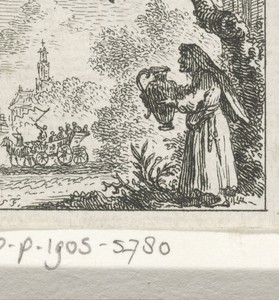 Fabel van de oude vrouw en de wijnkruik
