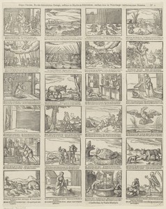 Fabel van de strijd tussen de muis en de kikker uit de Aesopus fabelen
