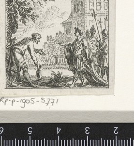 Fabel van keizer Tiberius en zijn dienaar