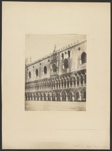 Facade du Palais Ducal, a Venise