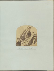 Facade of Rock Temple at Abu Simbel