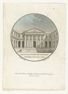 Façade van de school voor Chirurgie