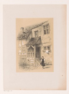 Façade van een woonhuis