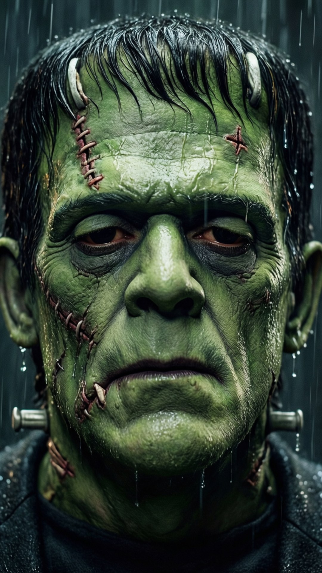 Face of the Creature by Wallpapers.art Studio