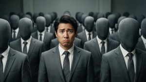 Faceless Crowd