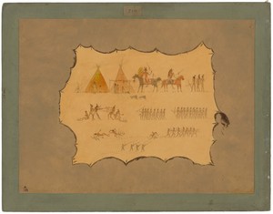 Facsimile of a Cheyenne Robe