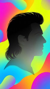 Fade Gradient Mullet