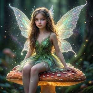 Fairy in the Woods