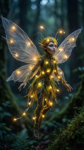 Fairy Light Mobile