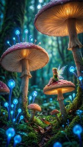 Fairy Mushroom Forest