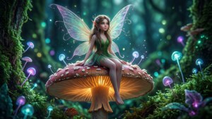 Fairy Mushroom Grove