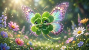 Fairy Shamrock Butterfly