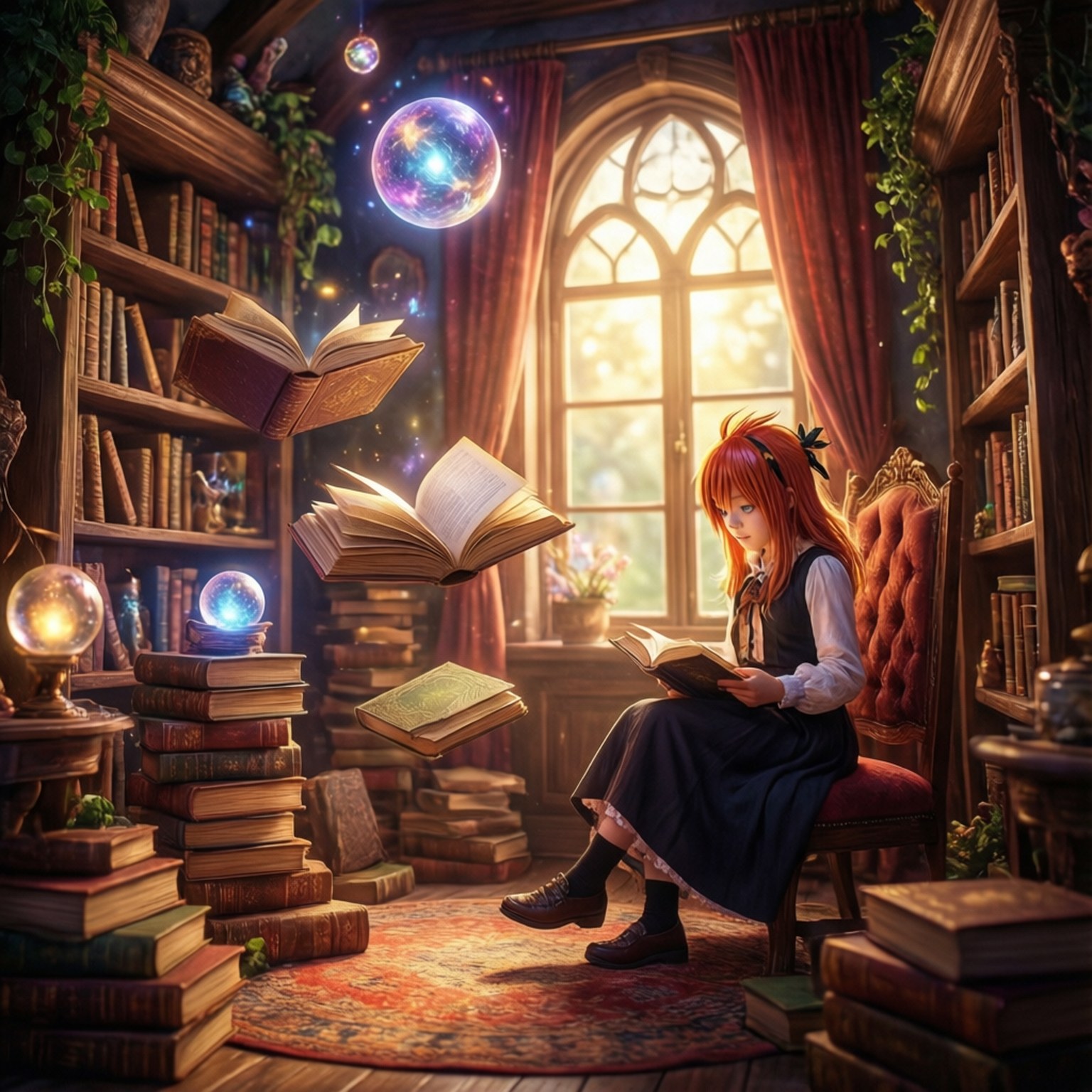 Fairy Tail Magical Library by Wallpapers.art Studio