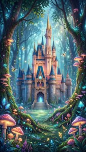 Fairy Tale Castle in Enchanted Forest